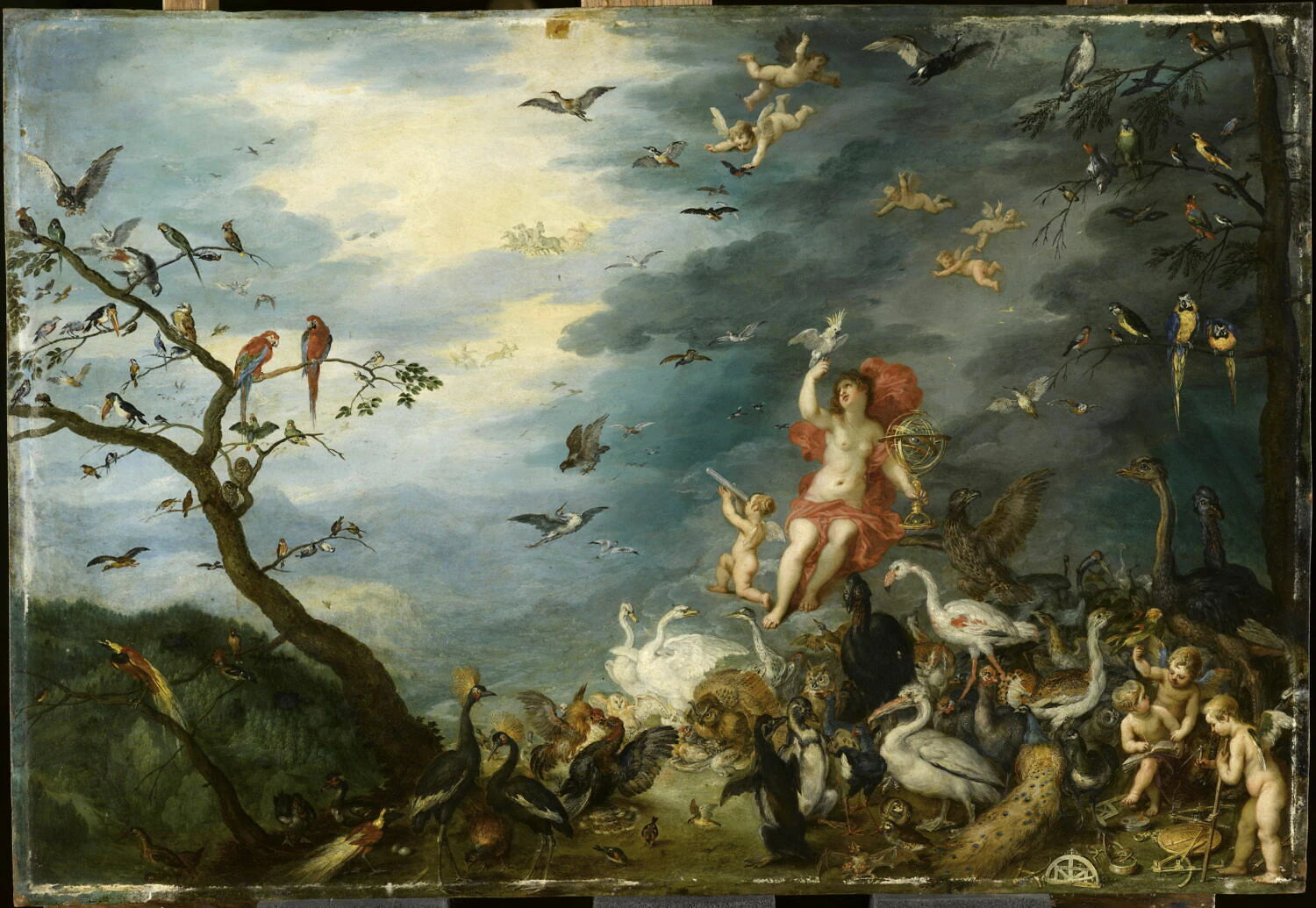L'Air ou L'Optique - Jan I Brueghel