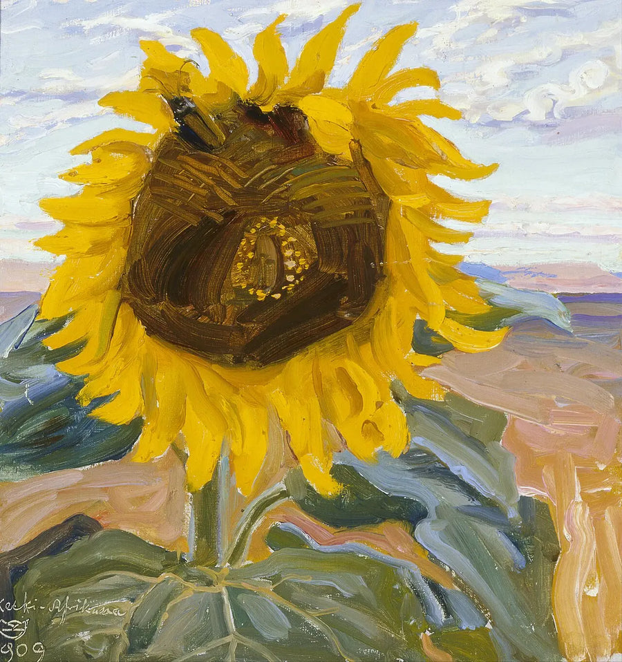 Tournesol dans la savane de Nairobi - Akseli Gallen-Kallela