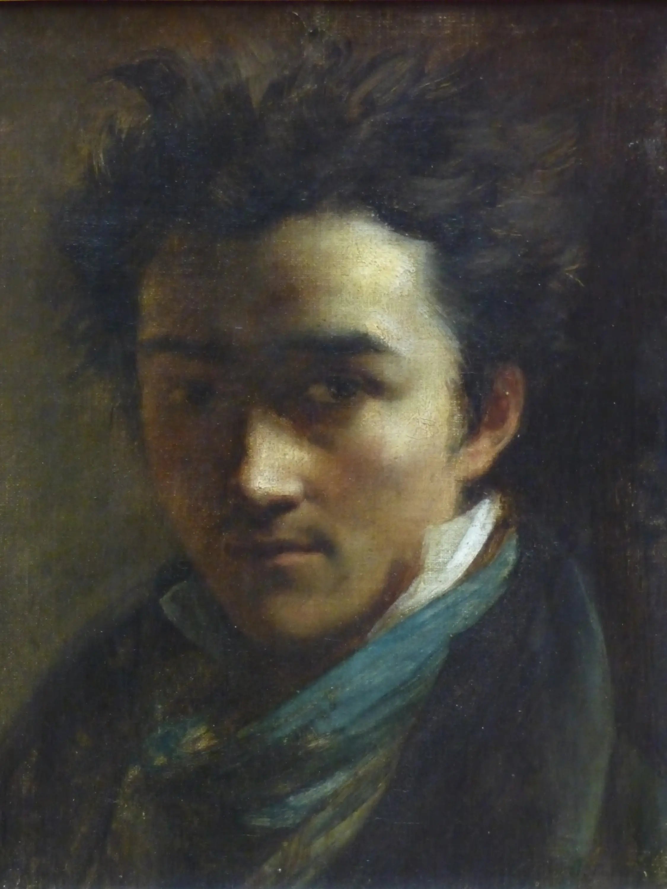 Reproduction du tableau « Alexandre Colin - Théodore Géricault » par Alpha Reproduction en peinture à l’huile