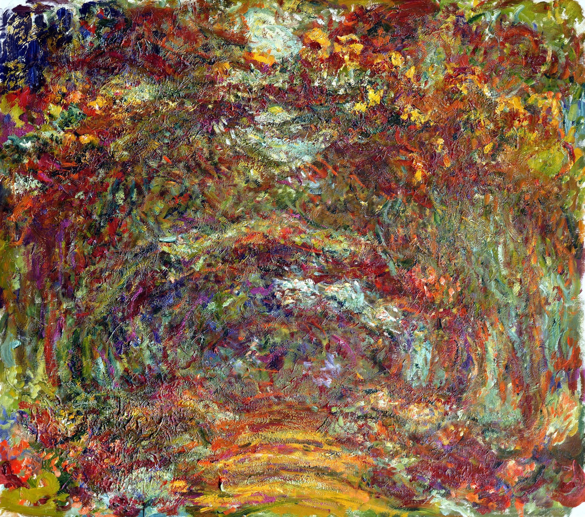 L’Allée des rosiers de Claude Monet, 1920–1922 – Musée Marmottan Monet 5089