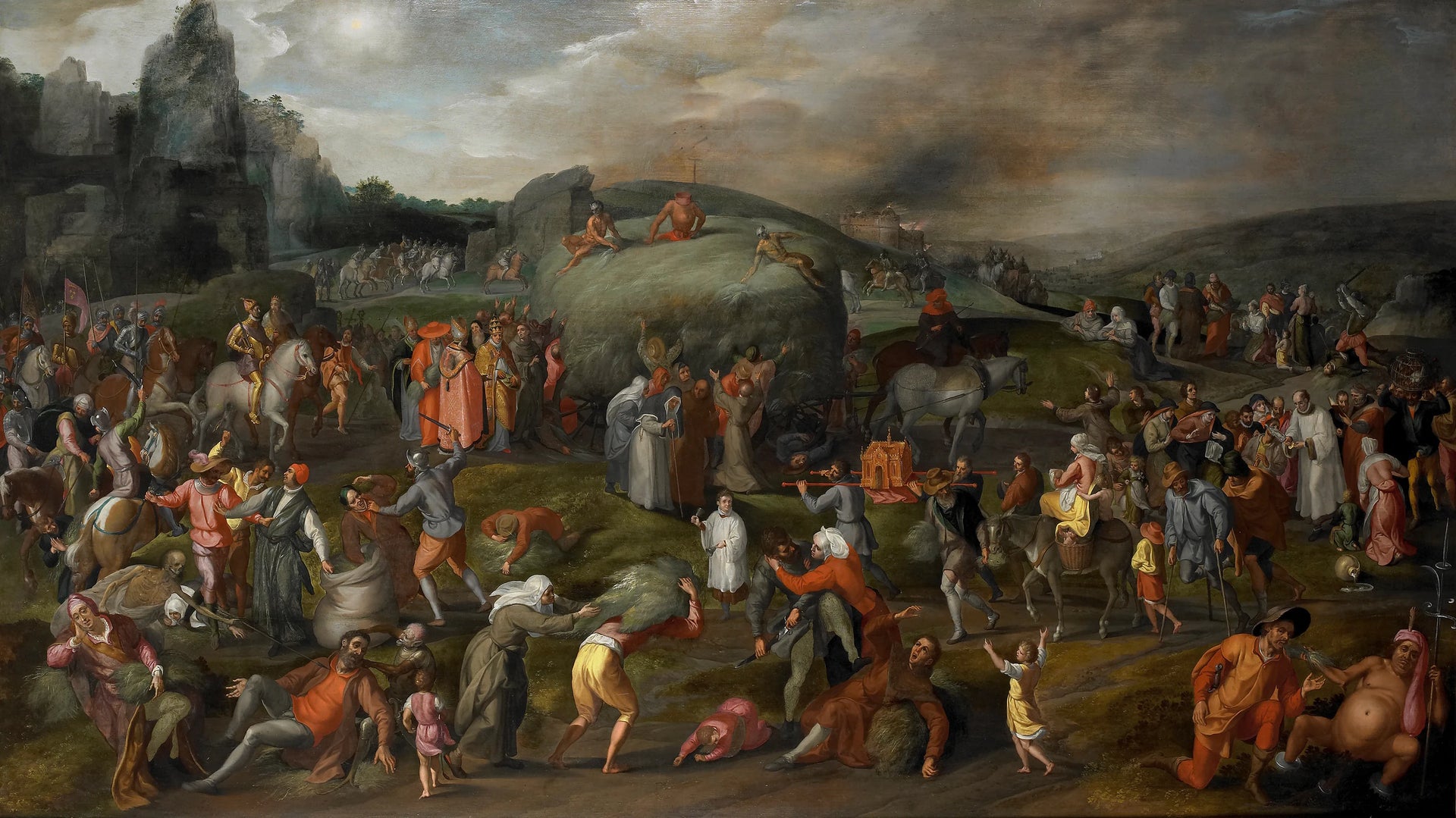 Allégorie des abus mondains et spirituels - Gillis Mostaert