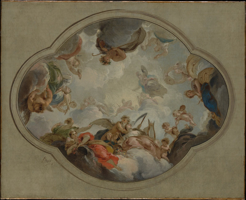 Allégorie des Arts - Jacob de Wit