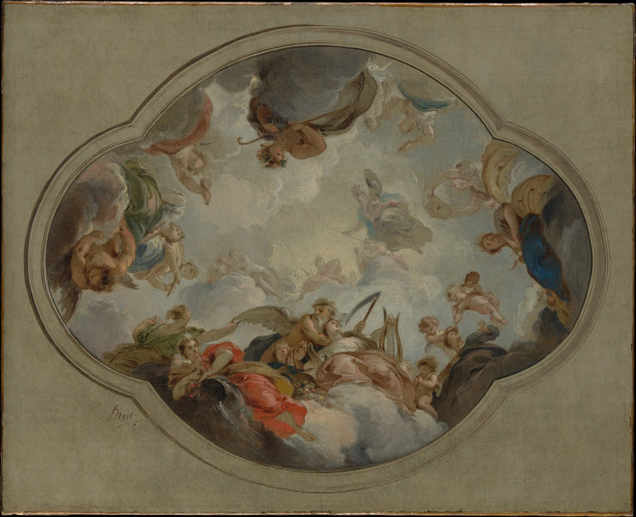 Allégorie des Arts - Jacob de Wit