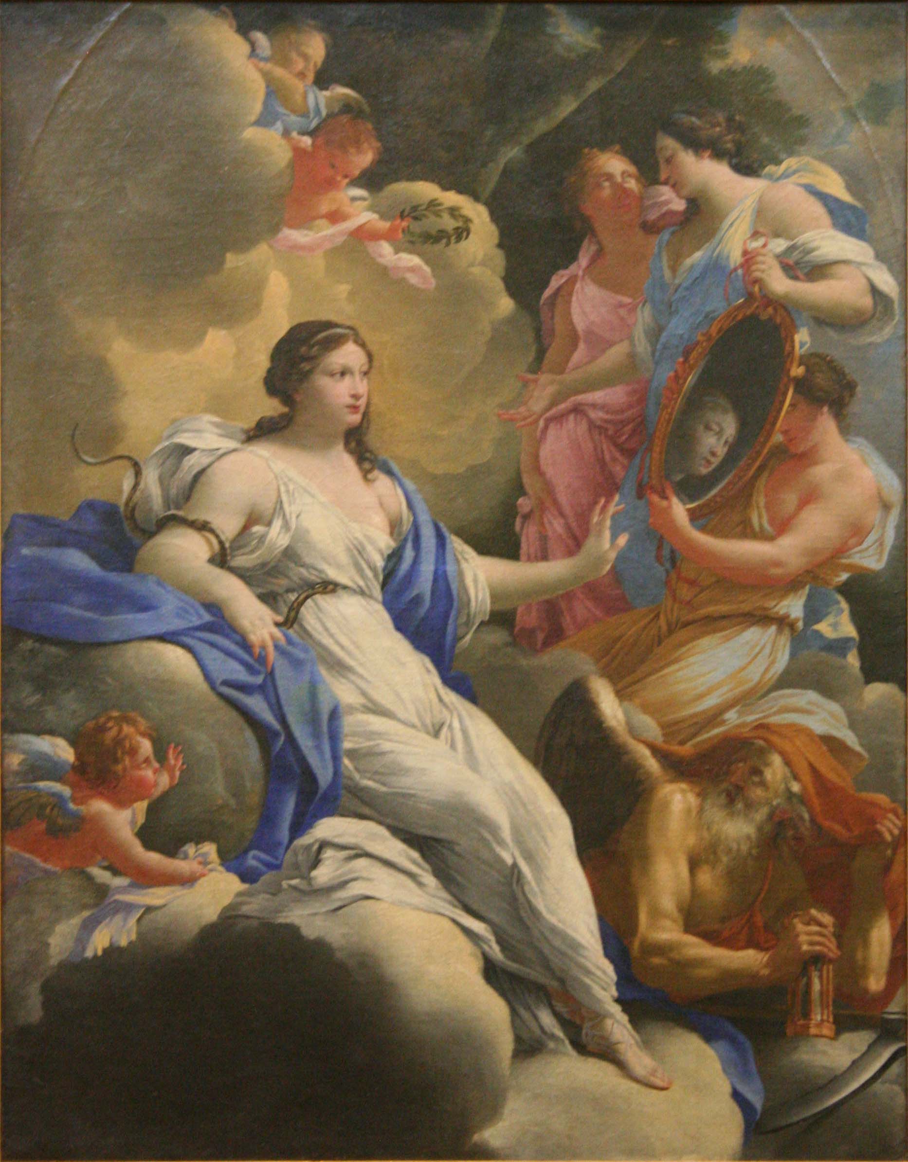 Allégorie de la Prudence. - Simon Vouet - Alpha Reproduction