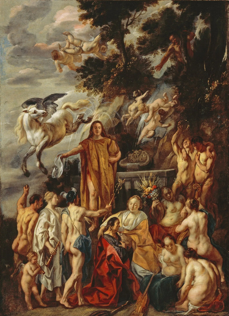 Allégorie du poète - Jacob Jordaens