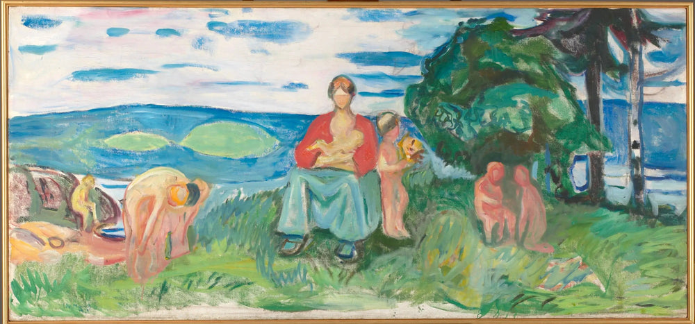 Alma mater - Edvard Munch image 1 reproduction réalisée par Alpha Reproduction
