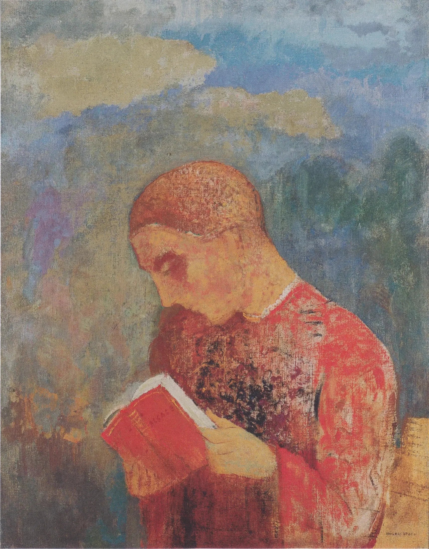 Alsace - Odilon Redon image 1 copie peinte à la main à l’huile