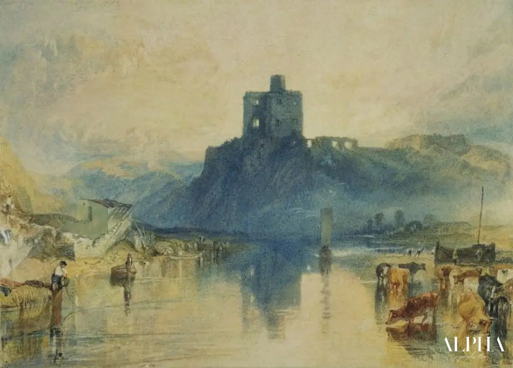 Ambiance de matin au château Norham - William Turner - Reproductions de tableaux et peintures haut de gamme