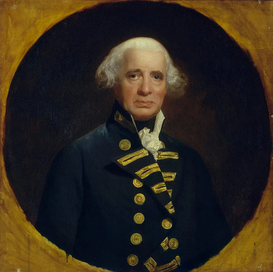 أميرال ريتشارد هو، 1726-1799، الكونت هو الأول - جون سينكلير كوبلي