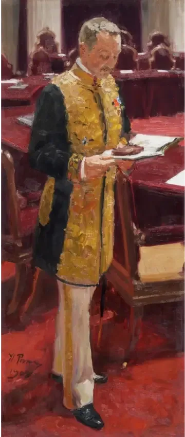 أندريه ألكسندروفيتش بوبرينسكي (1844 – 1930) - إيليا ريبين