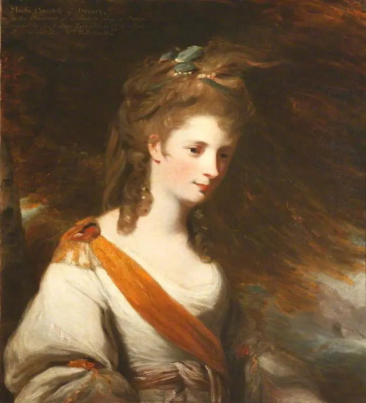 آنّا ماريا لويس، كونتيسة دي ديزارت (1745-1804) في دور ميراندا (استنادًا إلى رينولز) - جون كونستابل