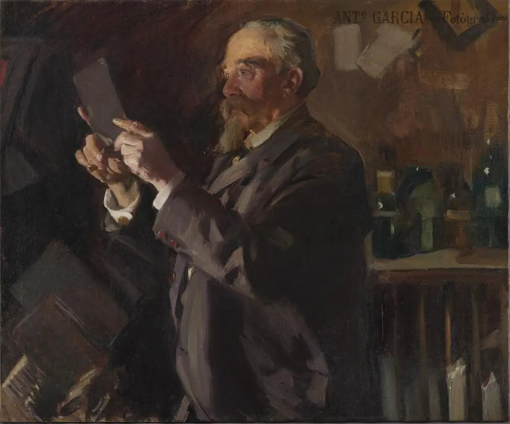 Reproduction du tableau « Antonio García - Joaquín Sorolla » par Alpha Reproduction en peinture à l’huile