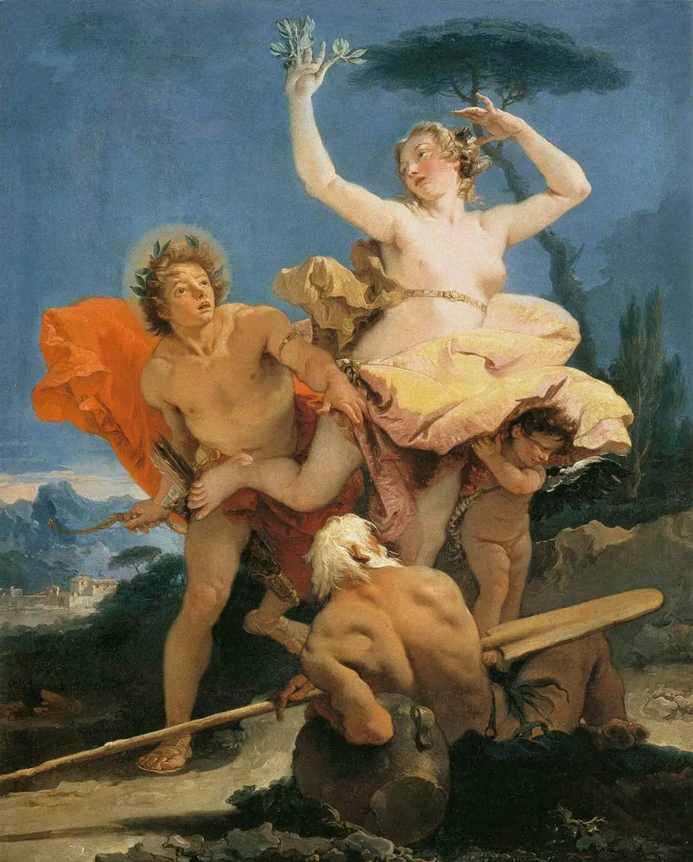Apollon et Daphné - Giovanni Battista Tiepolo - Alpha Reproduction
