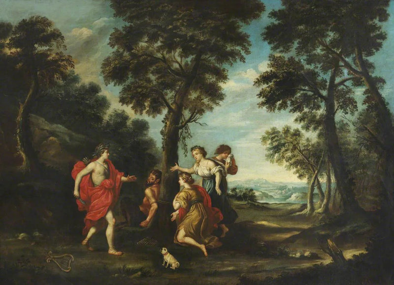 Apollon et Marsyas - Salvator Rosa
