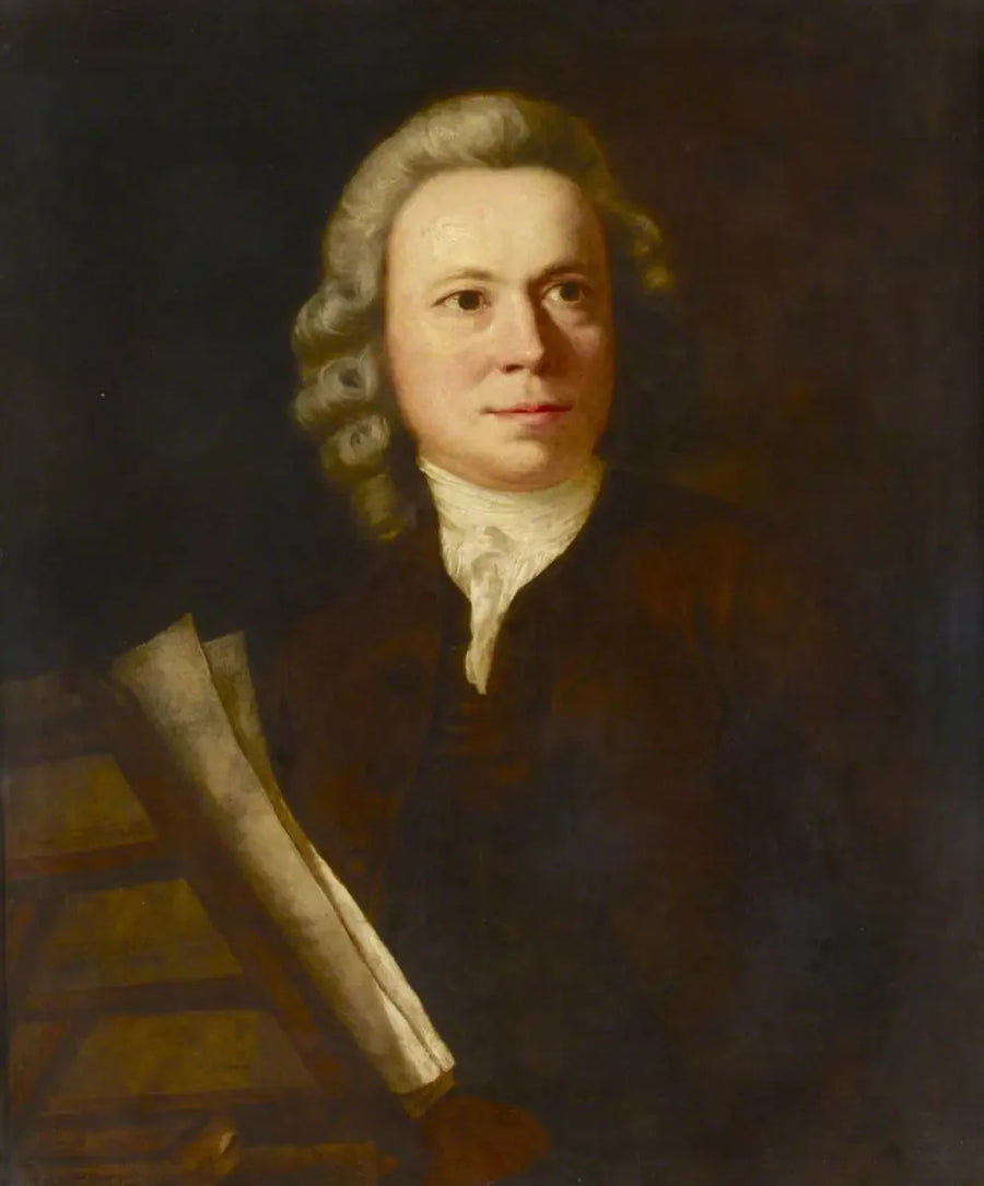 المسمى « يوهان كريستوف بيبوش (1667–1752) » - جوشوا رينولدز