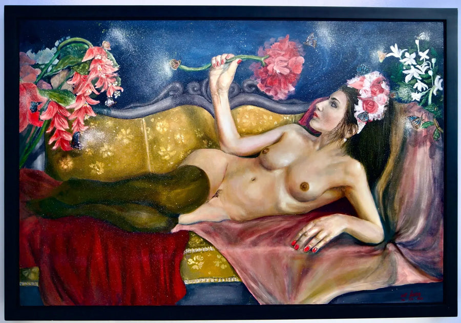 تقدير زهرة | 120 × 80 سم