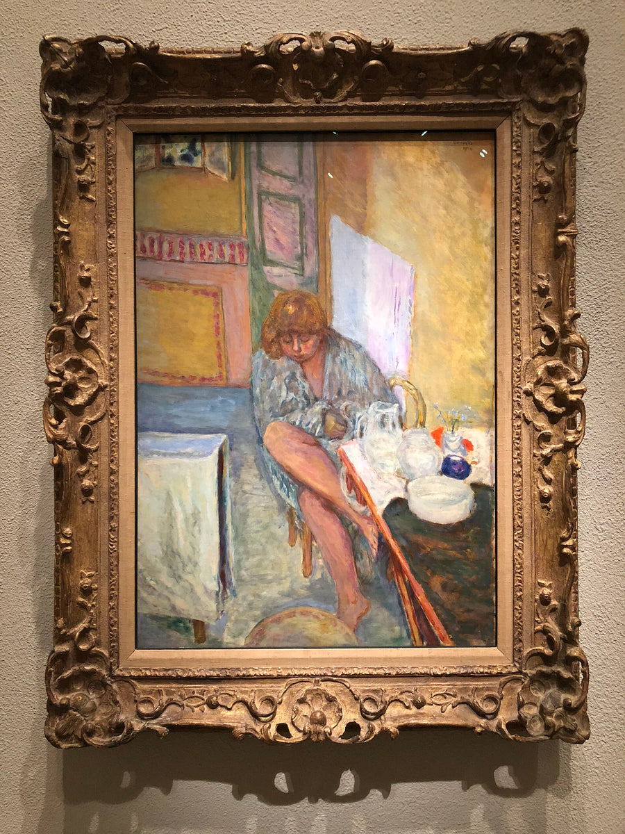 Après la douche - Pierre Bonnard
