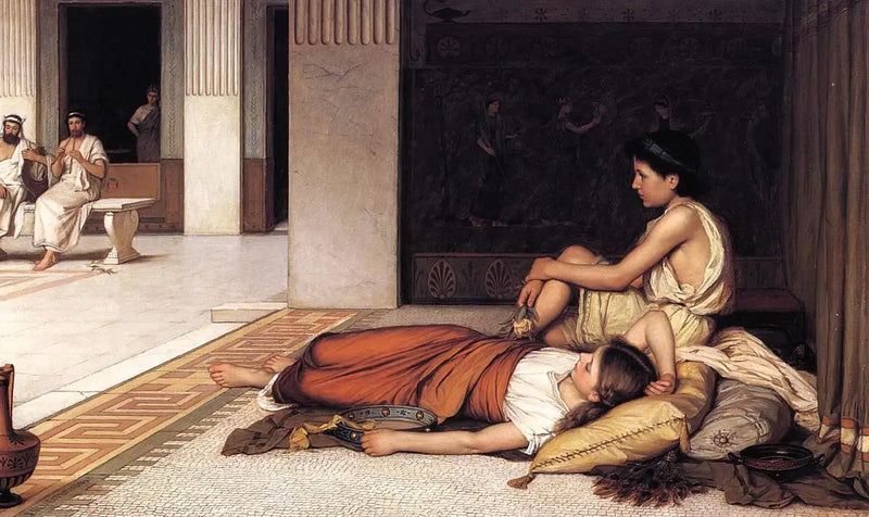 بعد الرقصة - جون ويليام ووترهاوس