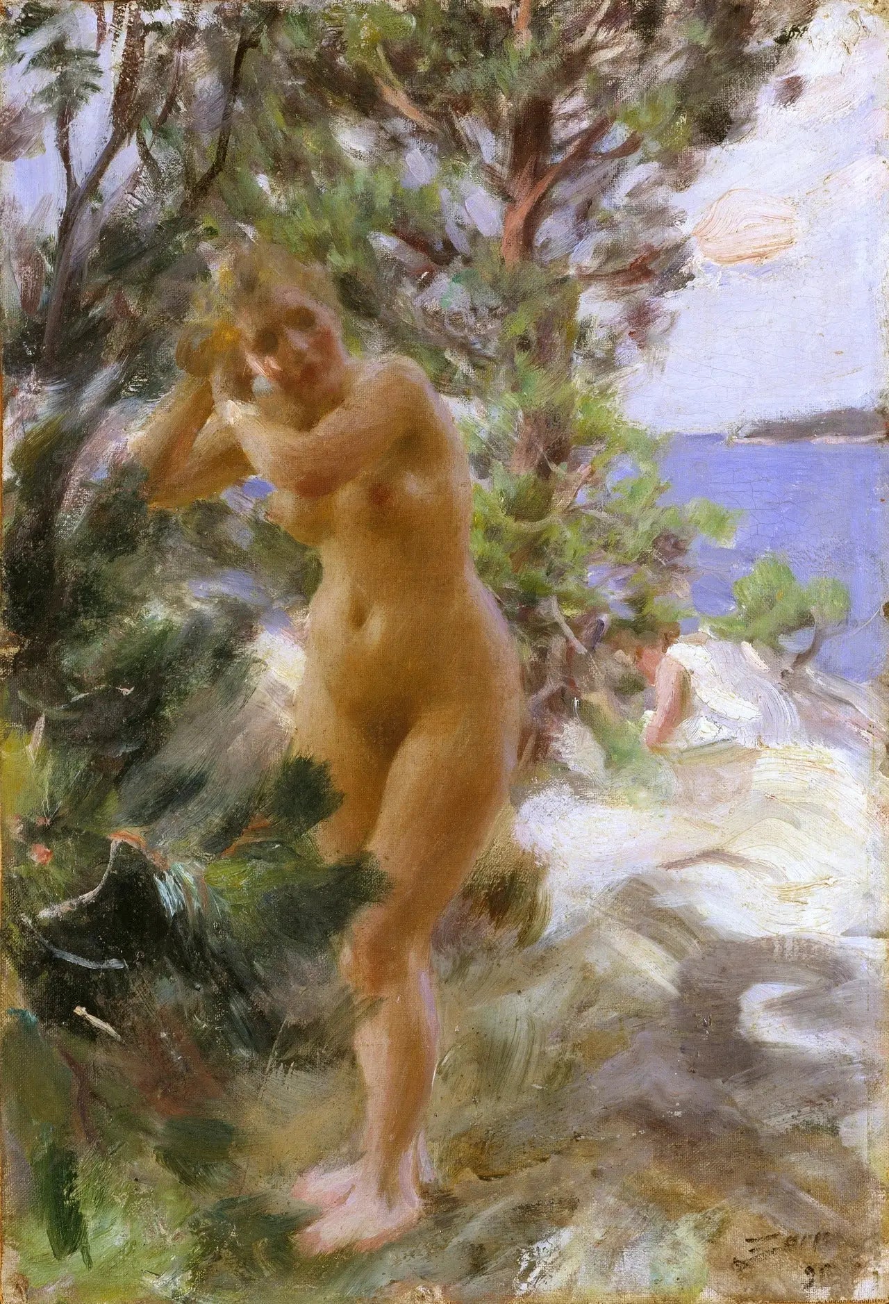 Après le bain - Anders Zorn - Alpha Reproduction