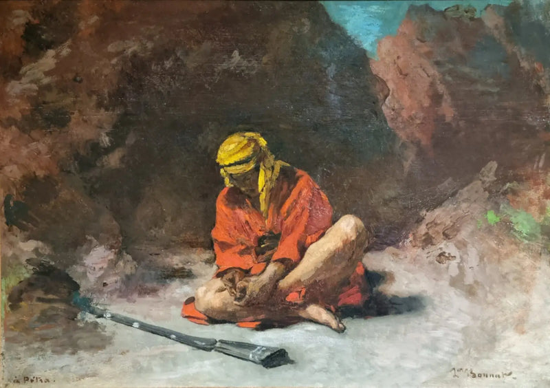 إزالة شوكة من قدمه - ليون بونّات