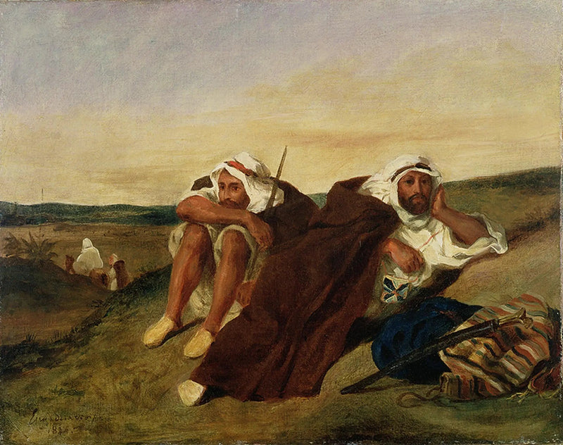 عرب وهران - يوجين ديلاكروا