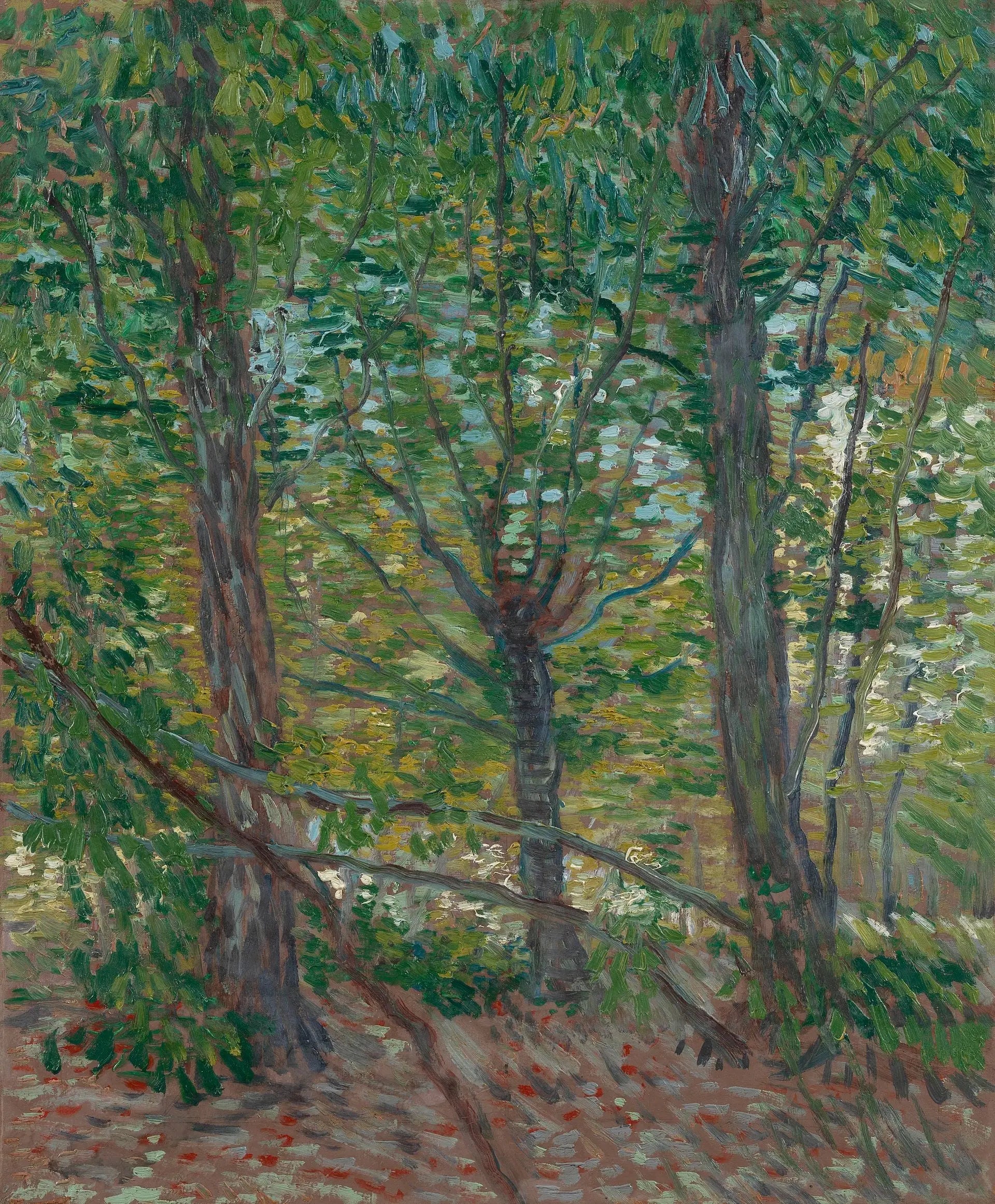 Arbres - Vincent van Gogh image 1 copie peinte à la main à l’huile