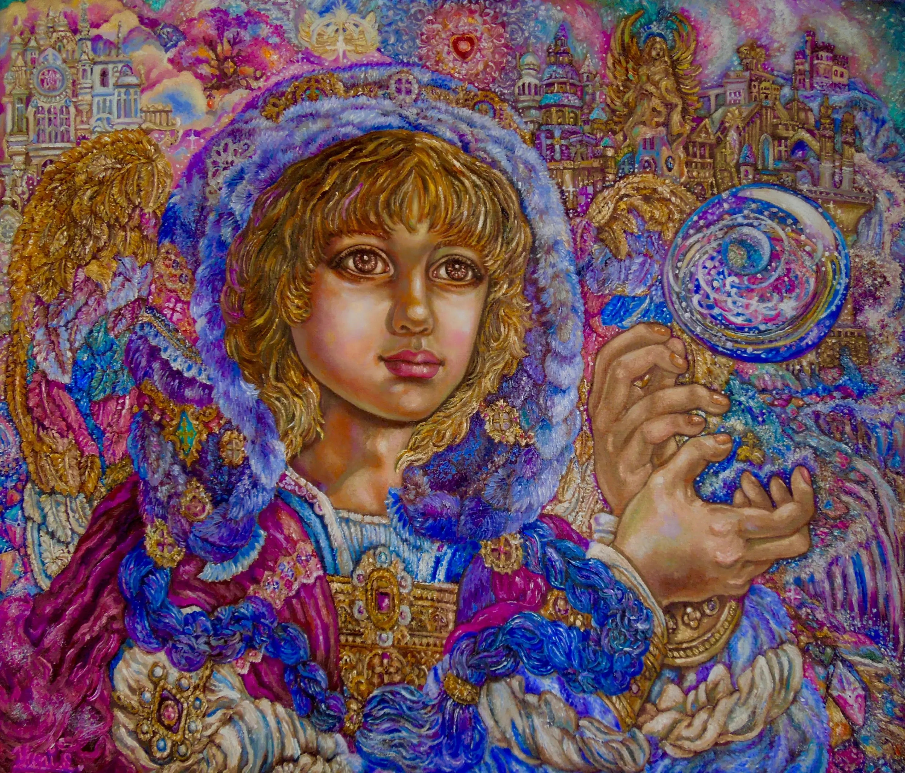 Archangel Jeremiel - Yumi Sugai Reproductions de tableaux à la peinture à l’huile