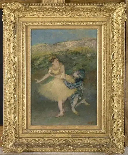 أرلكين وكولومبين - إدغار ديغا