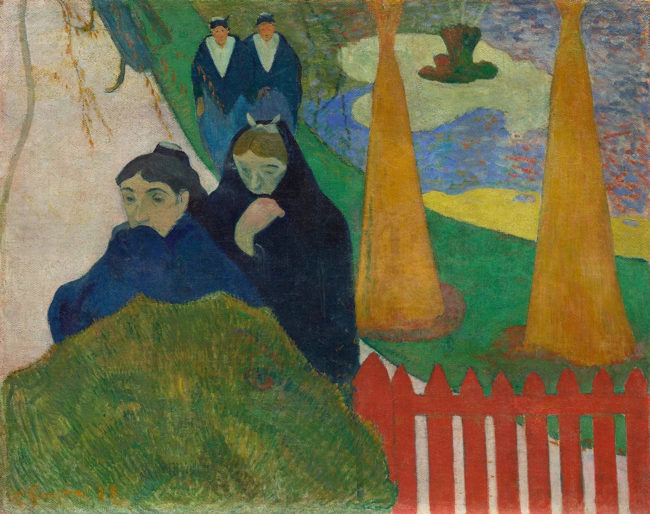 Reproduction du tableau « Arlésiennes (Mistral) - Paul Gauguin » par Alpha Reproduction en peinture à l’huile