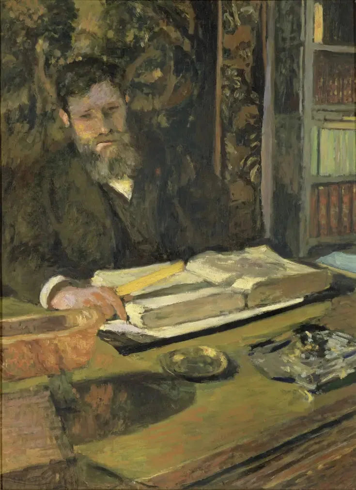 Arthur Fontaine - Édouard Vuillard image 1 reproduction de peinture à l’huile