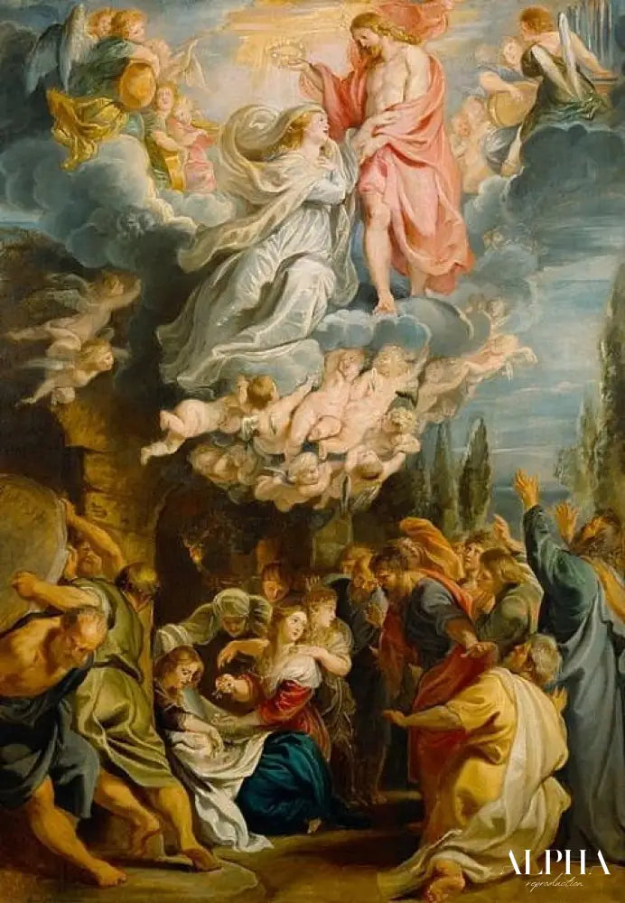 Assomption de Marie - Peter Paul Rubens - Reproductions de tableaux et peintures haut de gamme