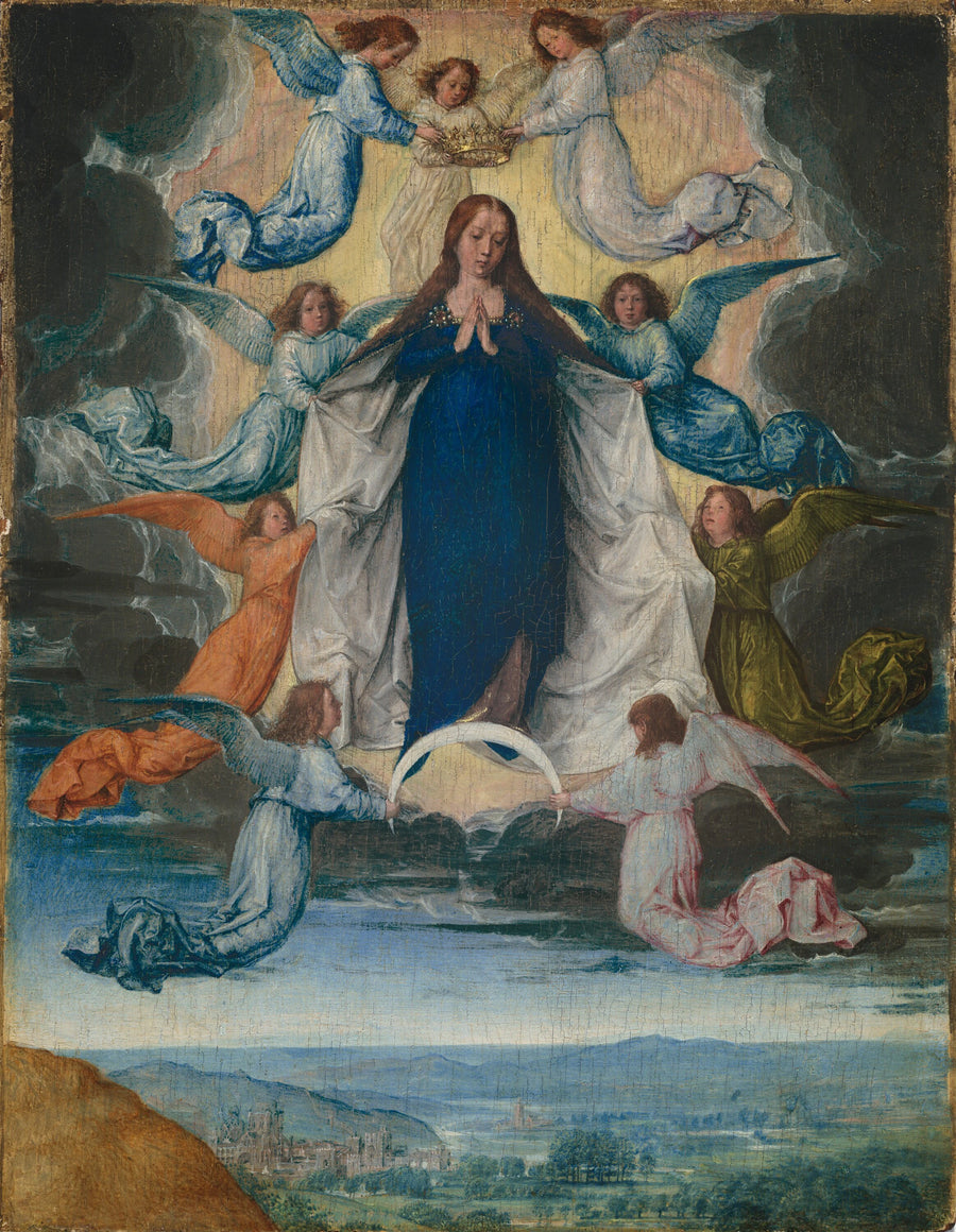 L'Assomption de la Vierge - Michel Sittow
