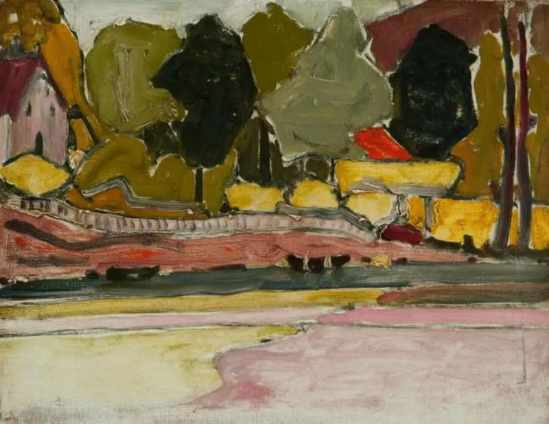 على ضفاف نهر - بييت موندريان