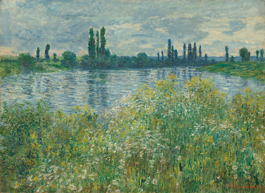 Au Bord de la Seine, près de Vétheuil - Claude Monet