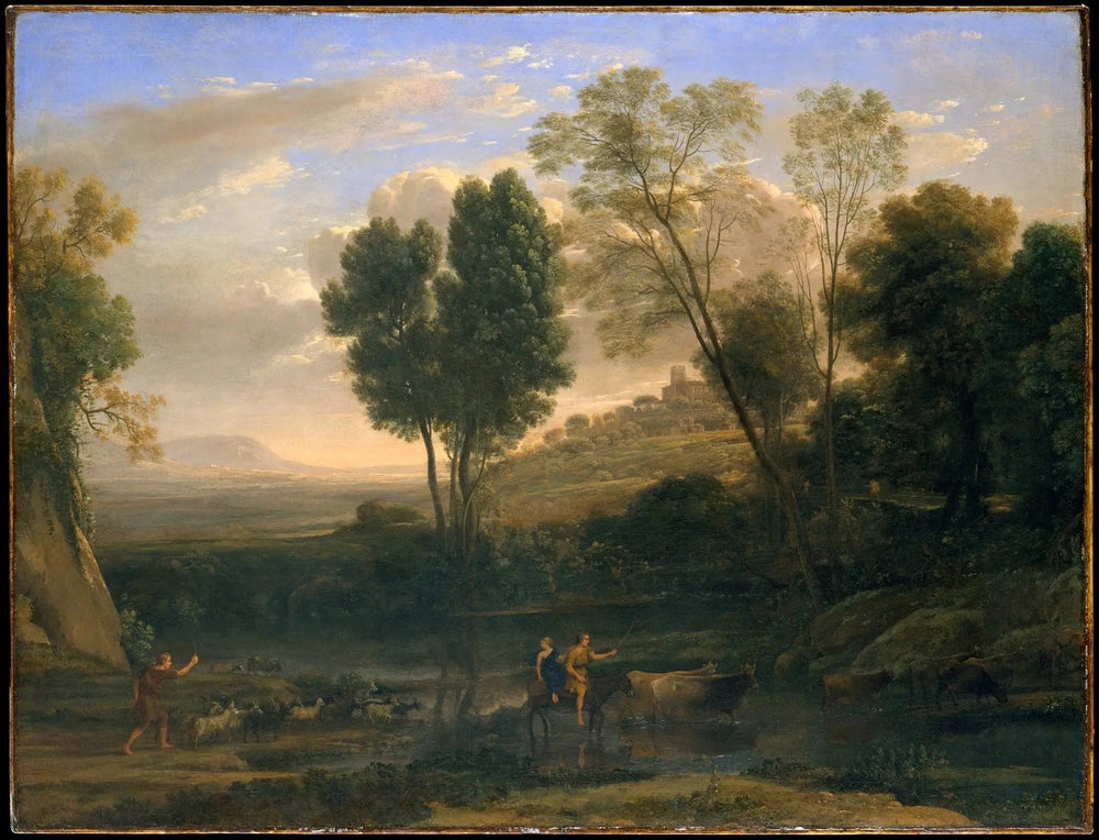 Aube - Claude Lorrain image 1 reproduction d’œuvre d’art à l’huile