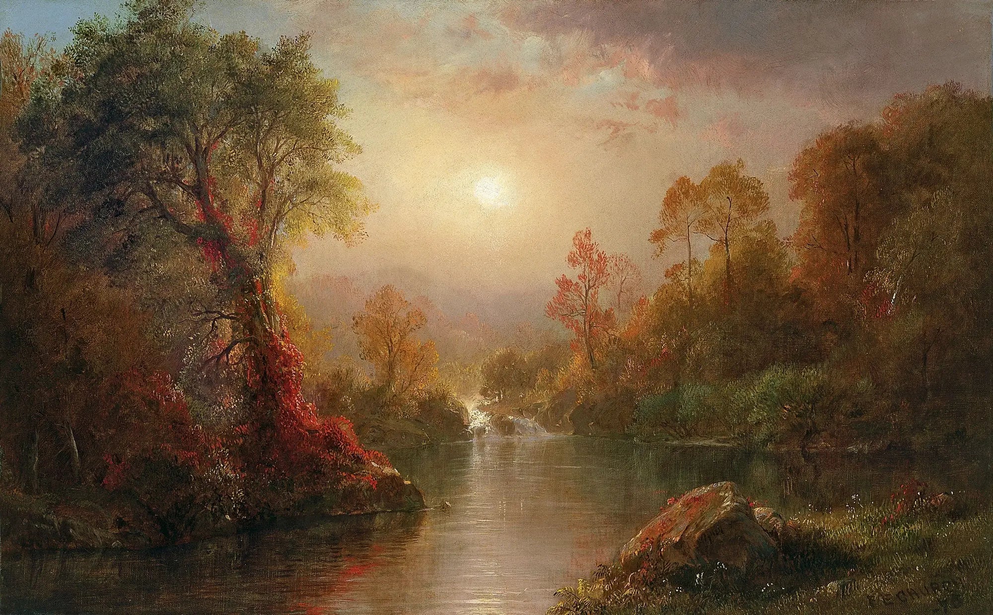 Automne - Frederic Edwin Church - Alpha Reproduction