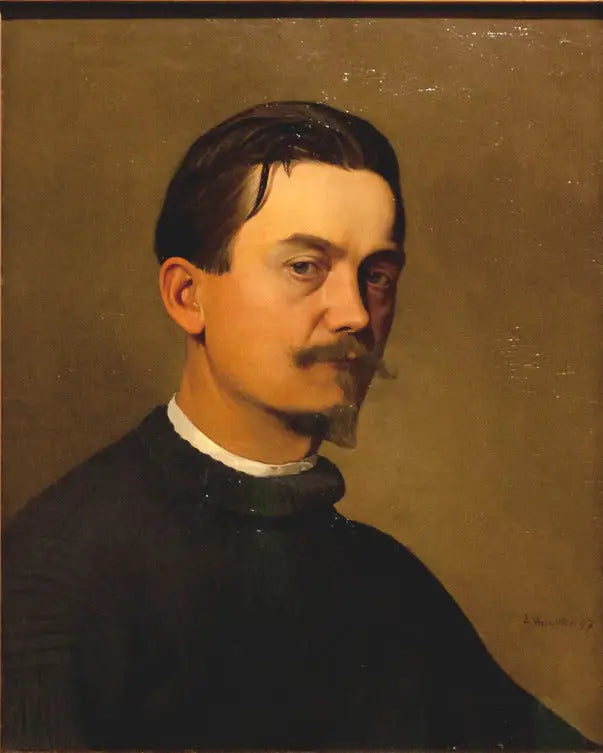 Autoportrait 1897 - Félix Vallotton - Alpha Reproduction