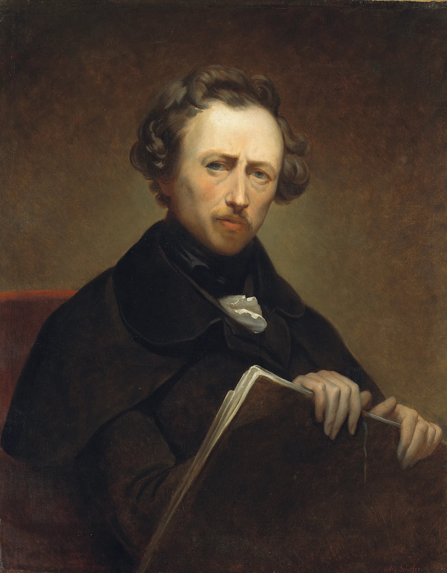 Autoportrait à 43 ans - Ary Scheffer
