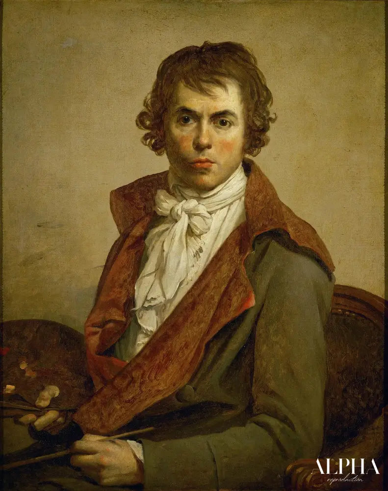 Autoportrait (David) - Jacques-Louis David - Reproductions de tableaux et peintures haut de gamme