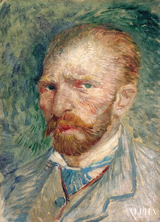 Autoportrait de Vincent Van Gogh - Van Gogh - Reproductions de tableaux et peintures haut de gamme