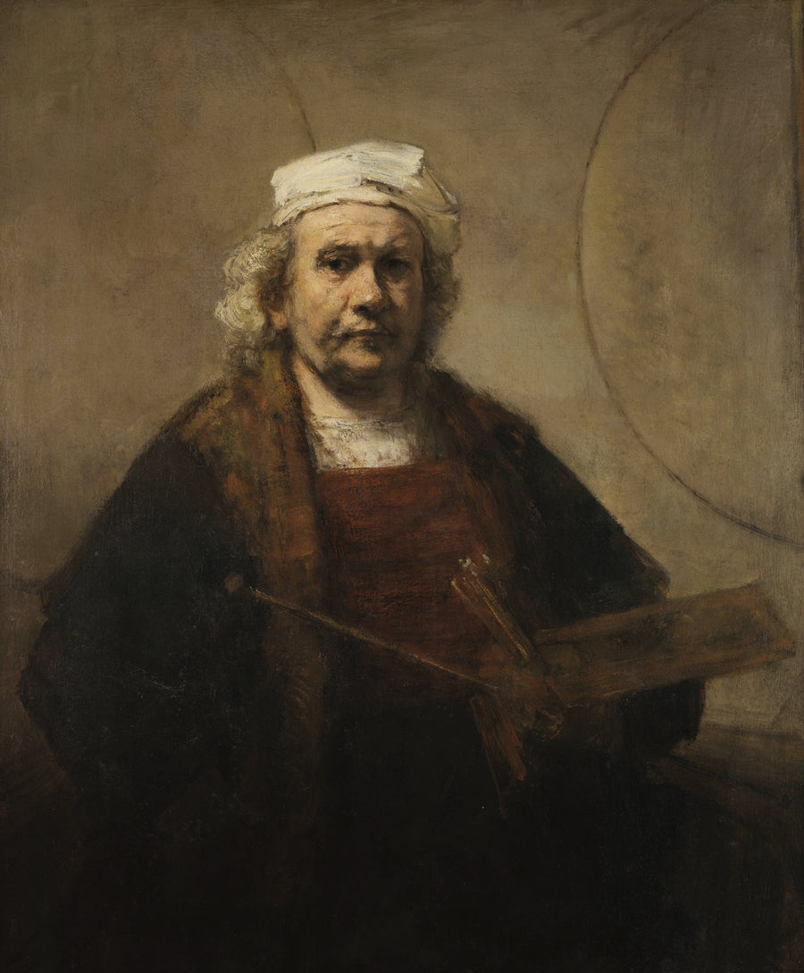 Autoportrait aux deux cercles — Rembrandt