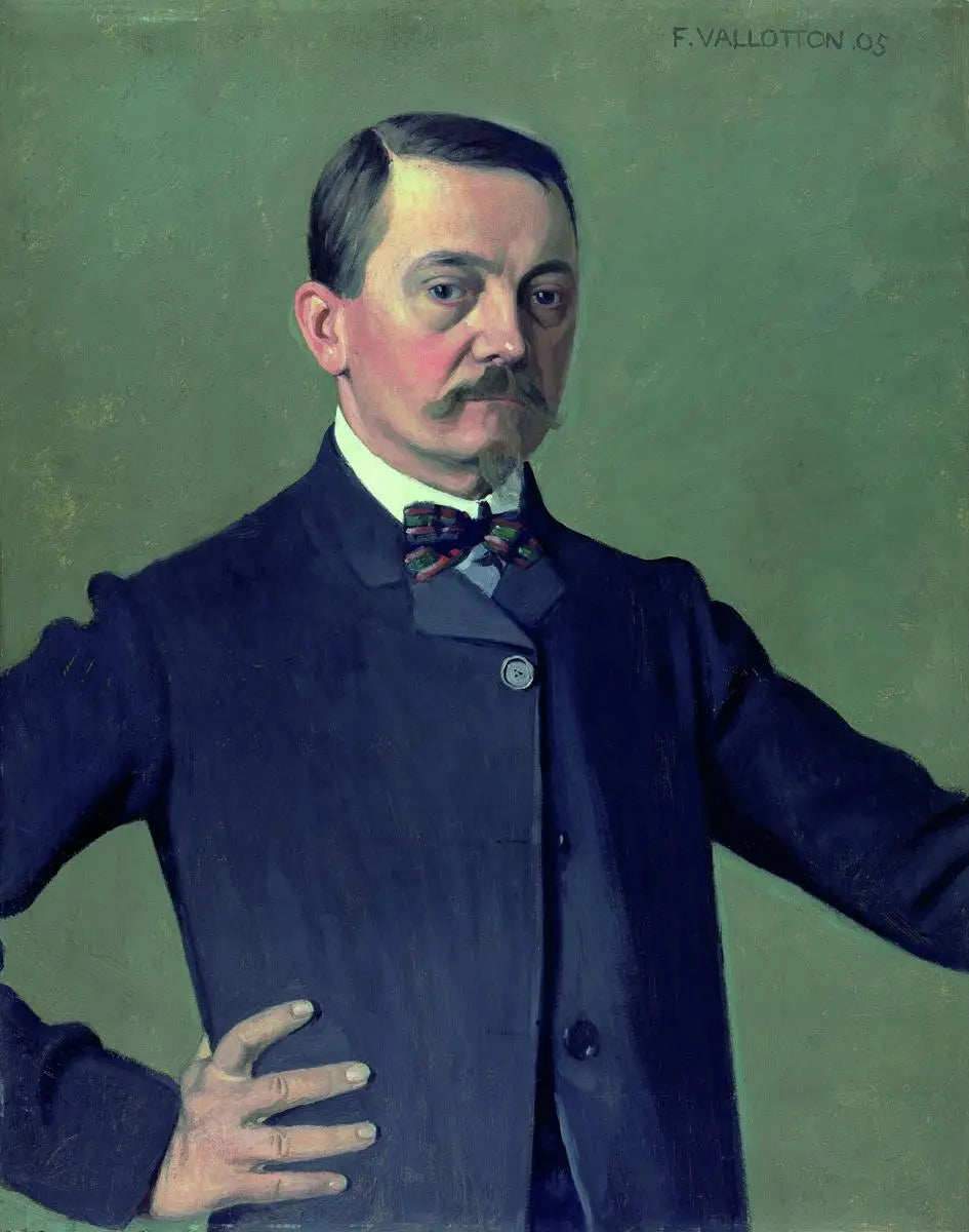 Autoportrait - Félix Vallotton - Alpha Reproduction