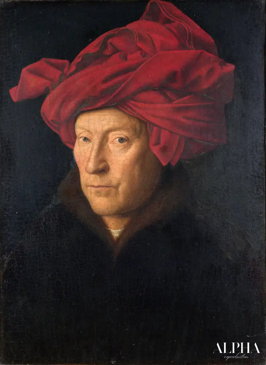 Autoportrait - Jan Van Eyck - Reproductions de tableaux et peintures haut de gamme