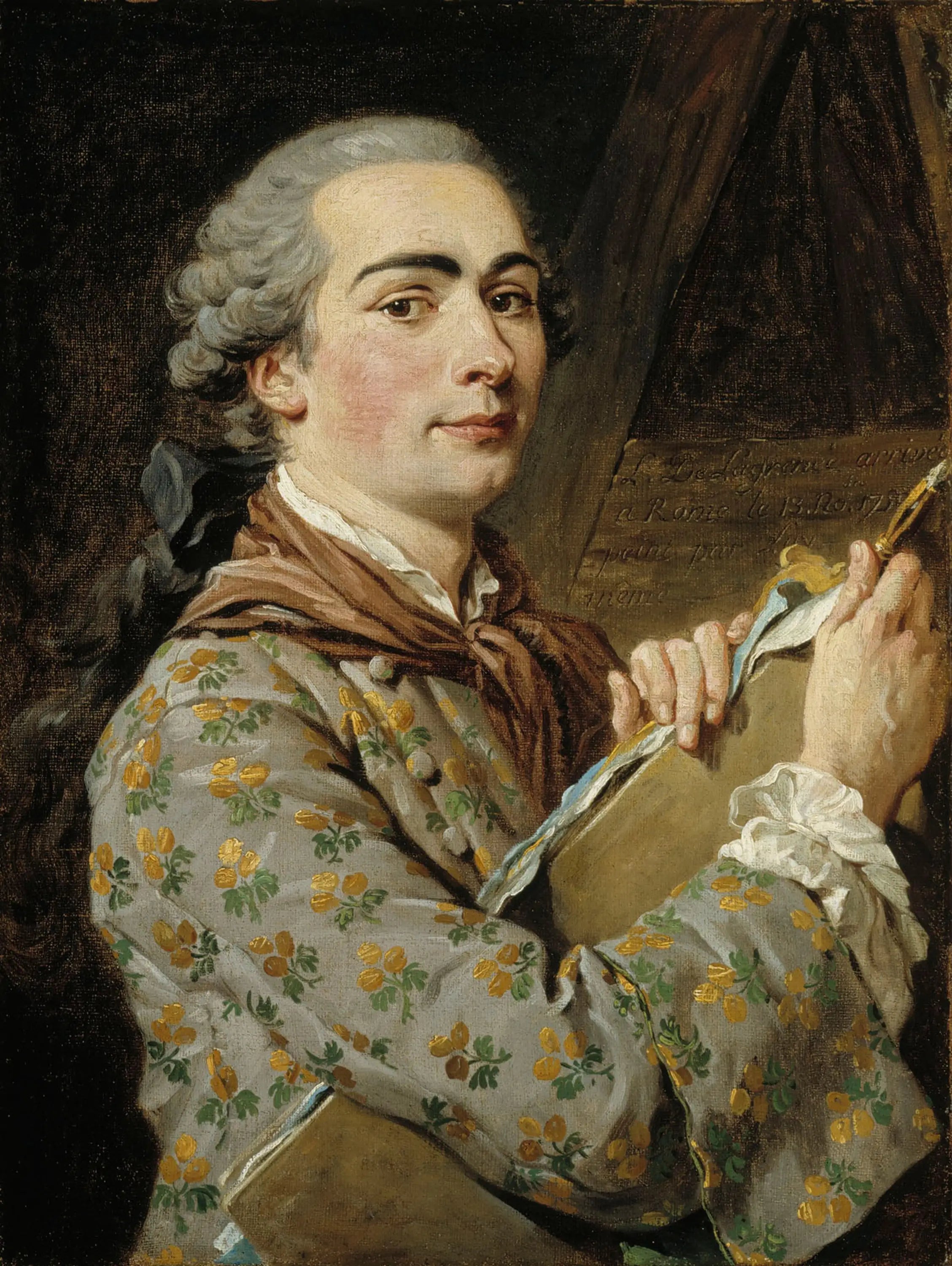 Autoportrait - Louis Jean François Lagrenée - Alpha Reproduction