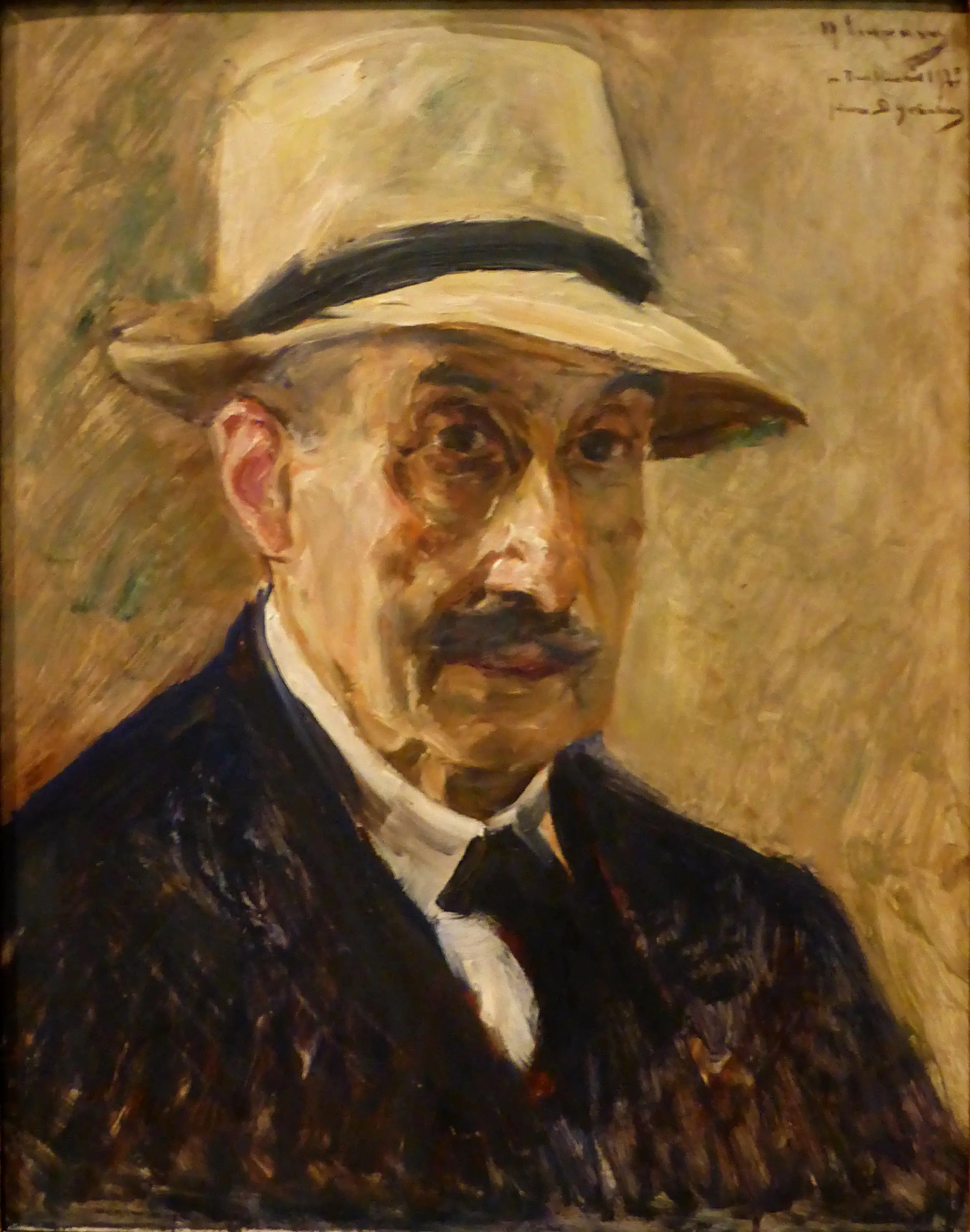 Autoportrait - Max Liebermann - Alpha Reproduction