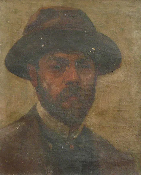 Autoportrait vers 1910 - Eliseu Visconti image 1 reproduction d’œuvre d’art à l’huile