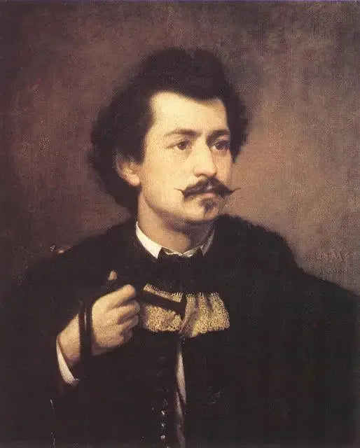 Autoportrait - Viktor Madarász image 1 tableau peint à l’huile sur toile