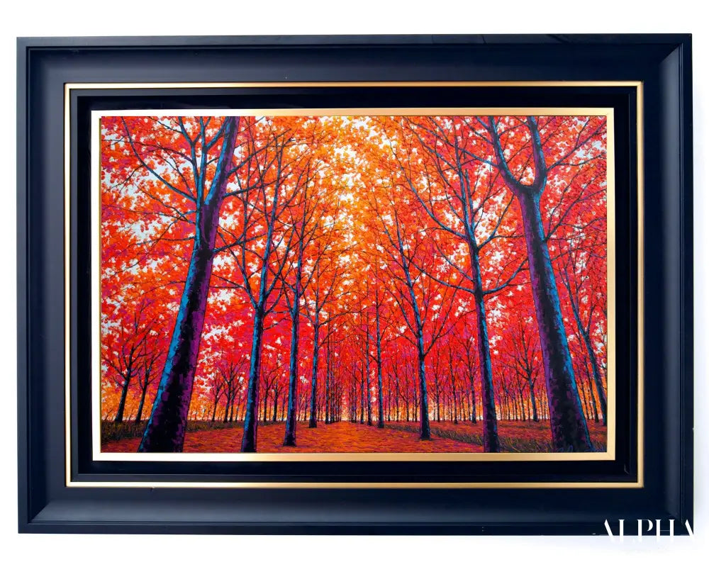 Autumn Face - Veerasak | 150 x 100 cm Reproductions de tableaux à la peinture à l’huile