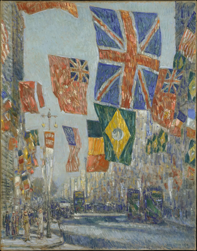 شارع الحلفاء، بريطانيا العظمى، 1918 - تشايلد هاسام