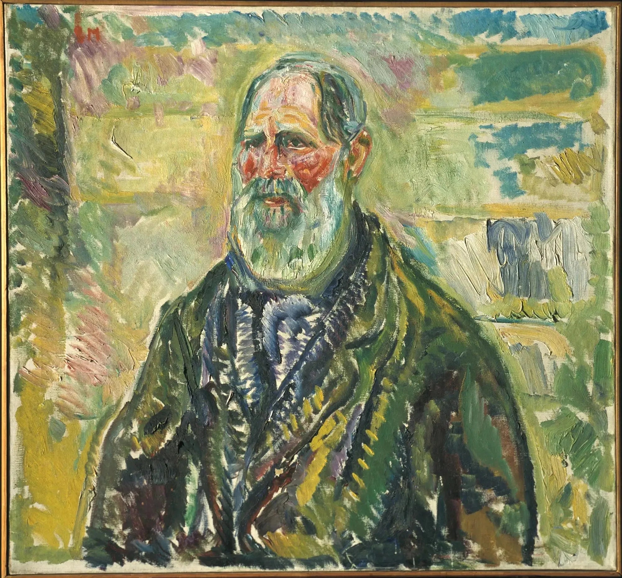 Børre Eriksen - Edvard Munch image 1 tableau peint à l’huile sur toile